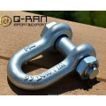 D Shackle Adjuster/Drop Forged Carbon Steel D Shackle Adjuster